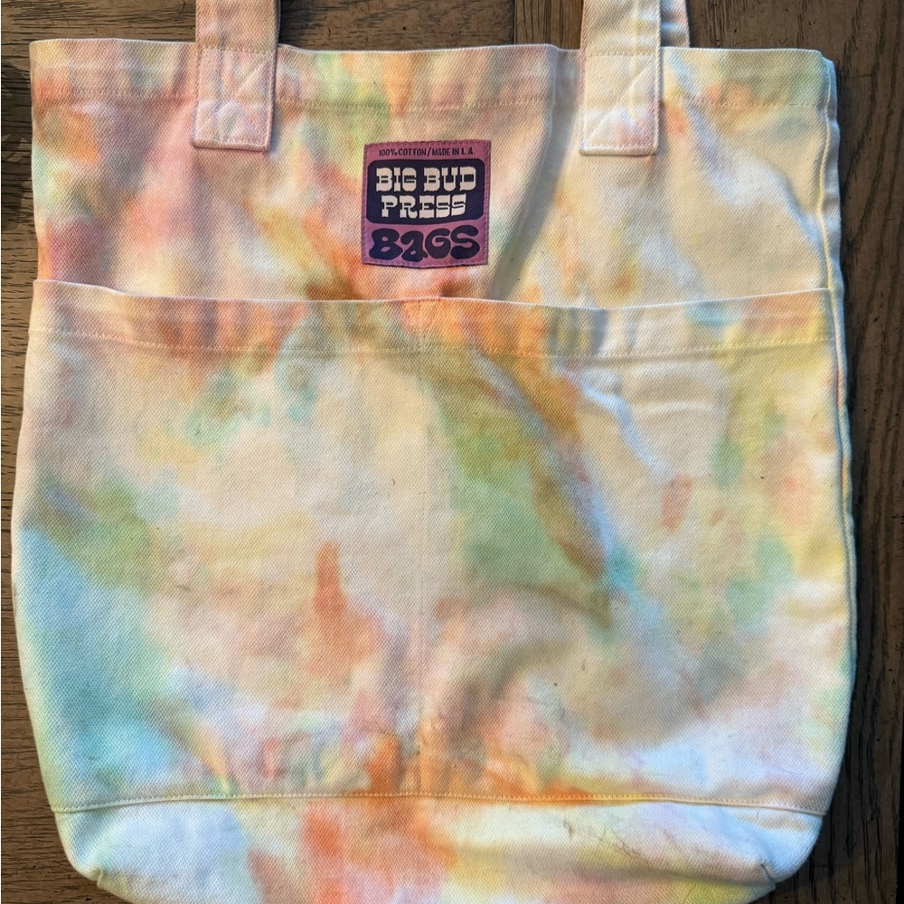 Big Bud Press Tie-Dye Tote Bag - Multicolor